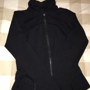 BLACK LULU LEMON JACKET